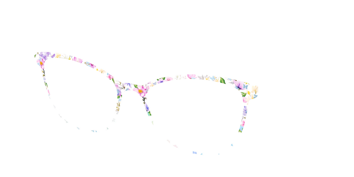 The Delicate Flower Crown with Butterfly Glitter