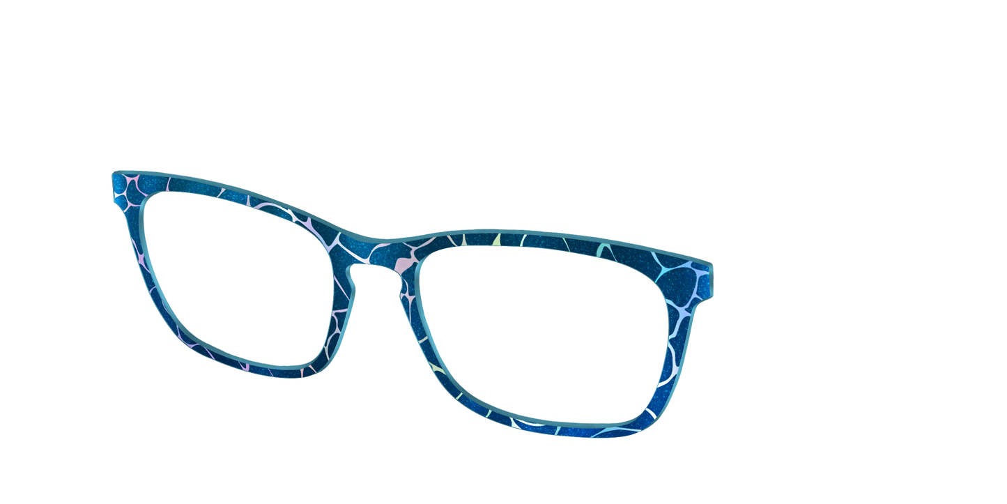 The Teal Shimmer Holographic Pool