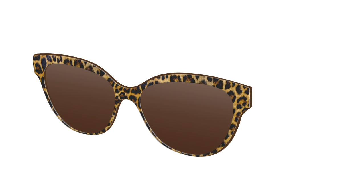 The Polarized Cheetah Spots Sun Top