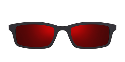The Polarized Red Reflective Sun Top