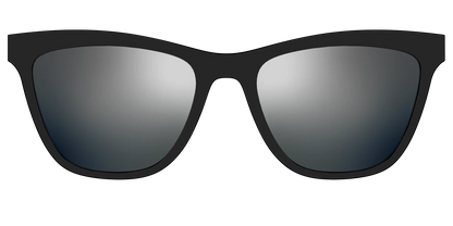 The Polarized Silver Reflective Sun Top