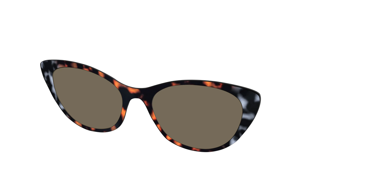 The Polarized Gray & Amber Tortoise Sun Top
