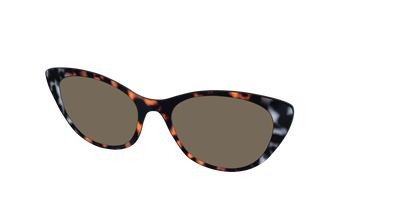 The Polarized Gray & Amber Tortoise Sun Top