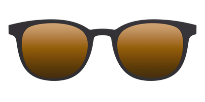 The Polarized Gold Reflective Sun Top