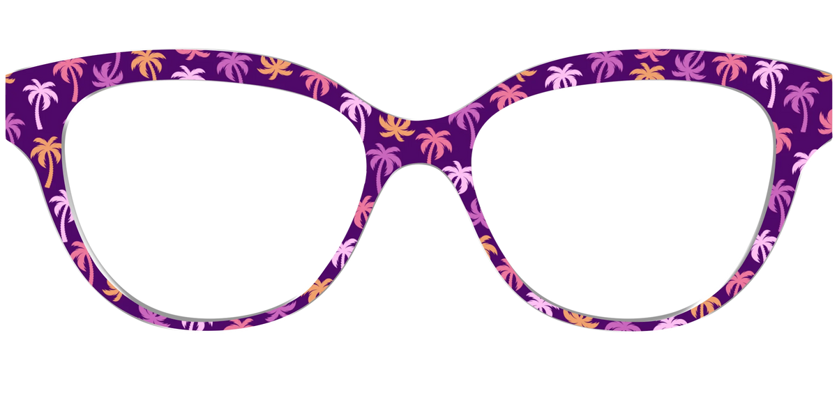 The Violet Palm Trees