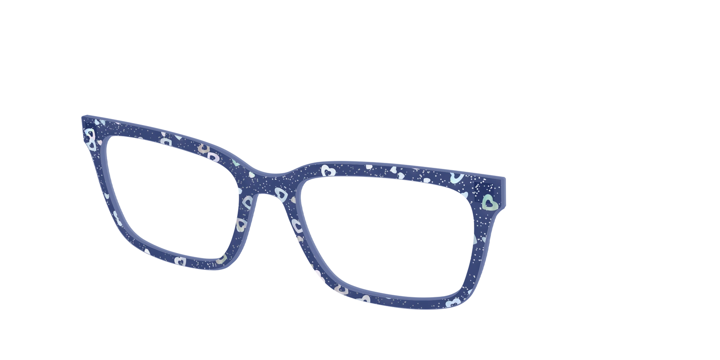 The Denim Heart Glitter Crystal