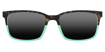 The Polarized Matcha Split Sun Top