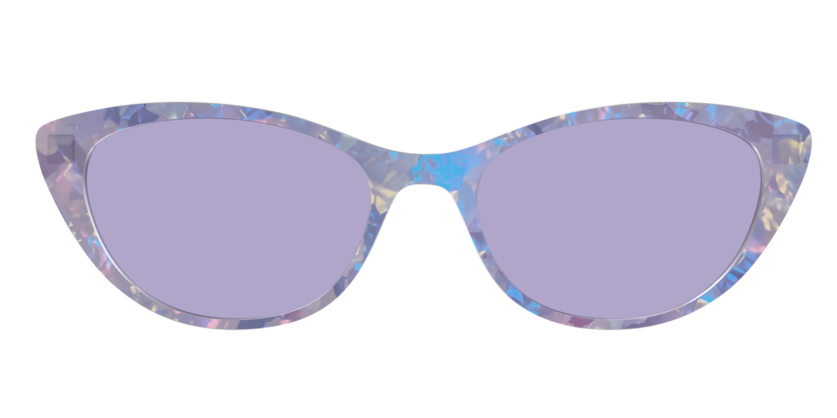 The Lavender Pearl Tort With Celestial Purple Lens