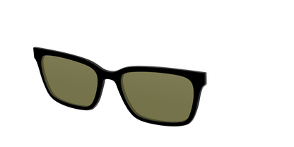 The Black with Green Racquet Sport Lens