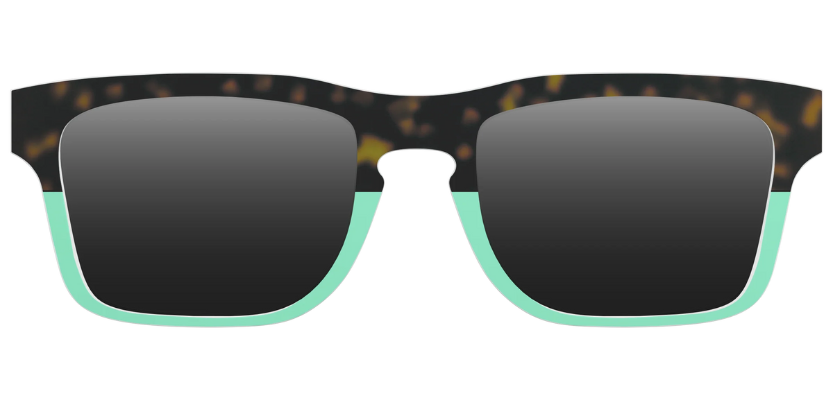 The Polarized Matcha Split Sun Top