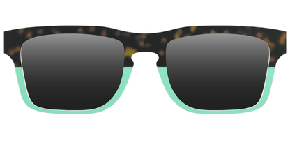 The Polarized Matcha Split Sun Top