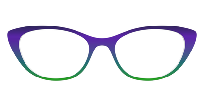 The Ultra Violet to Bright Green Gradient