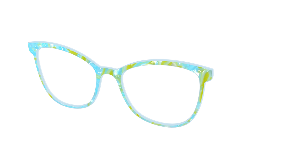 The Blue Lemonade Pearl Marble
