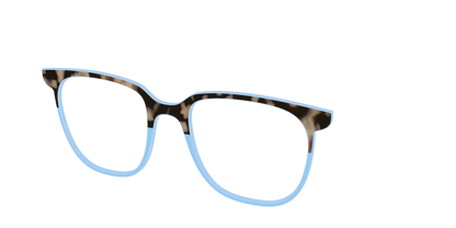 The Denim Tortoise Crystal Split