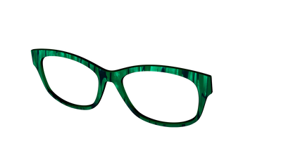 The Emerald Moire Stripes