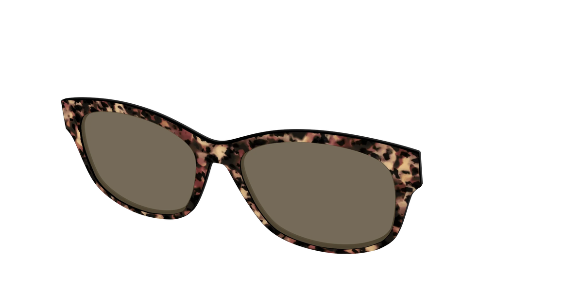 The Polarized Sienna Tortoise Sun Top