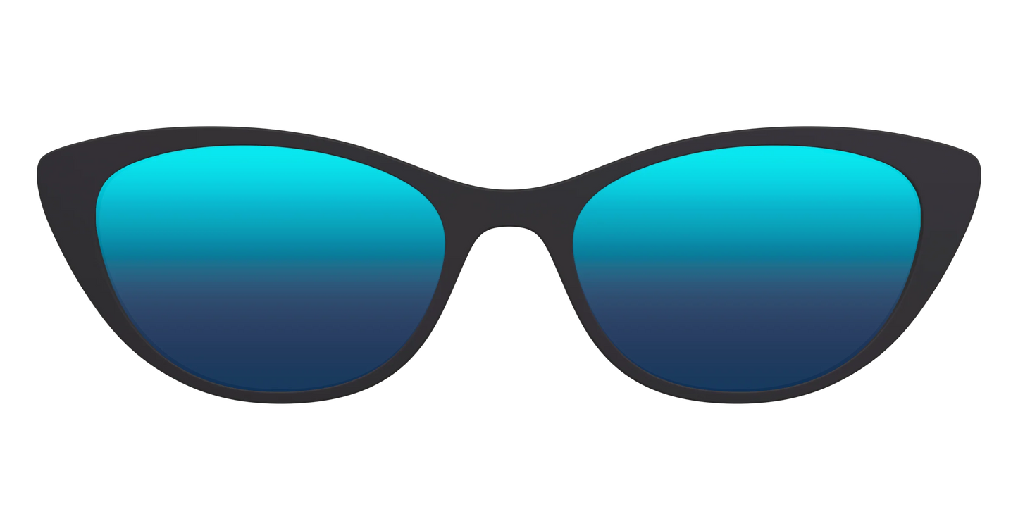 The Polarized Blue Reflective Sun Top