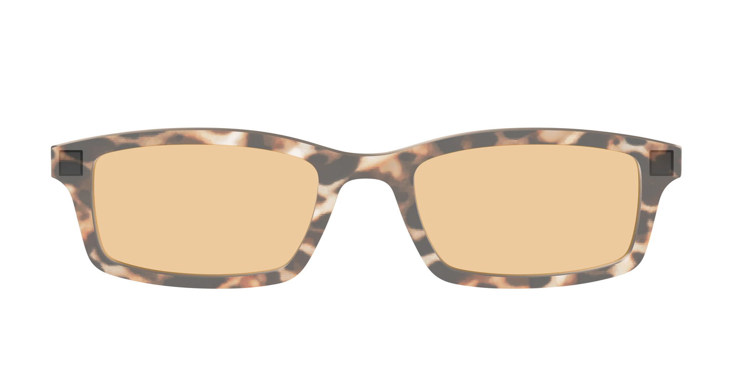 The Neutral Tort Crystal With Umber Brown Lens