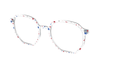 The Multi Stars Crystal with Silver Foil