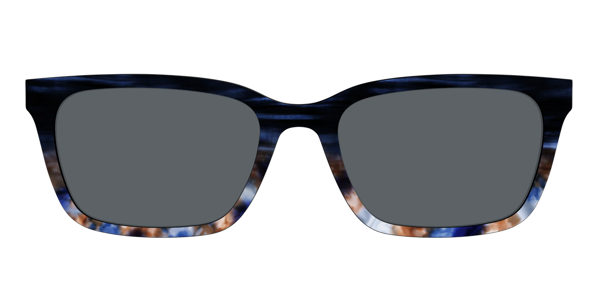 The Polarized Blue Horn Tortoise Sun Top