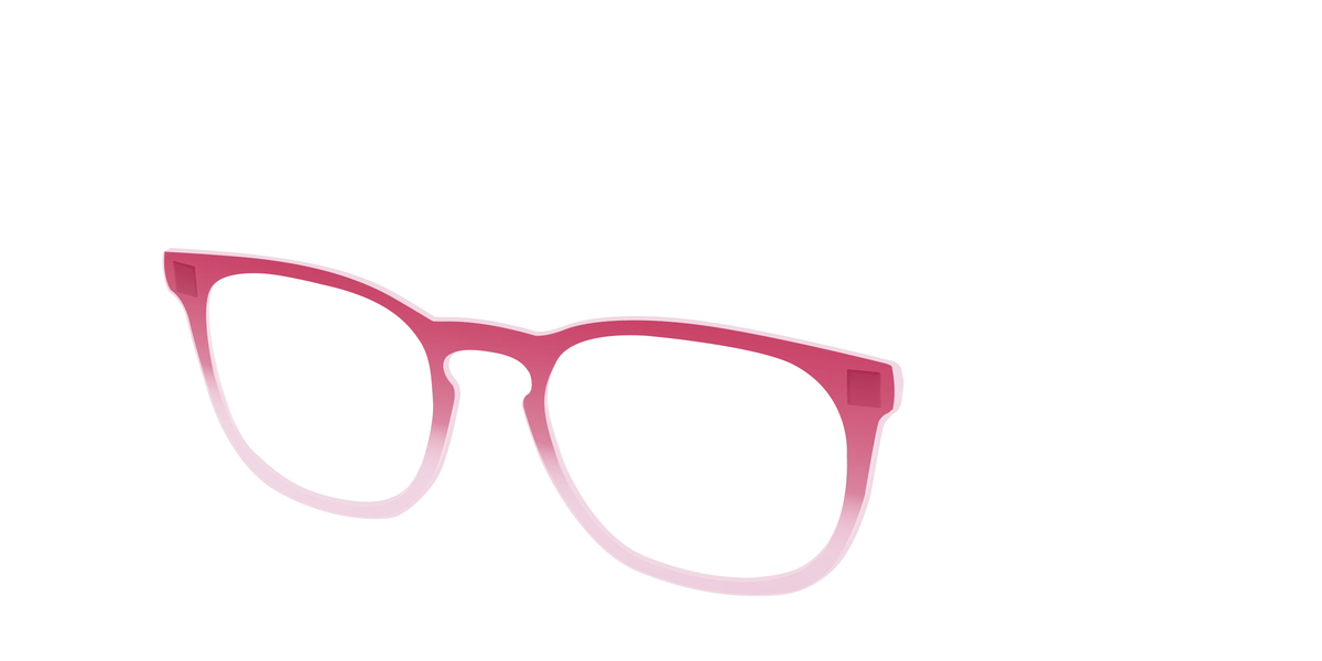 The Flamingo to Blush Gradient Crystal