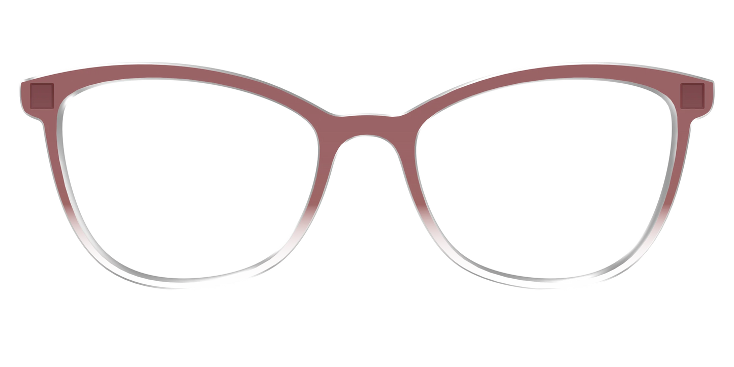 The Burgundy Gradient Crystal
