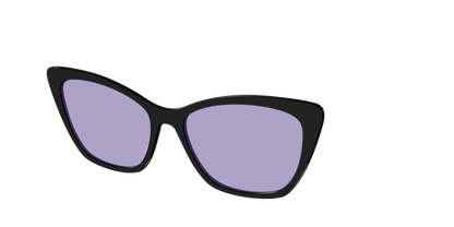 The Black With Celestial Purple Lens