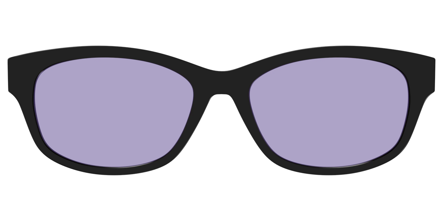 The Black With Celestial Purple Lens