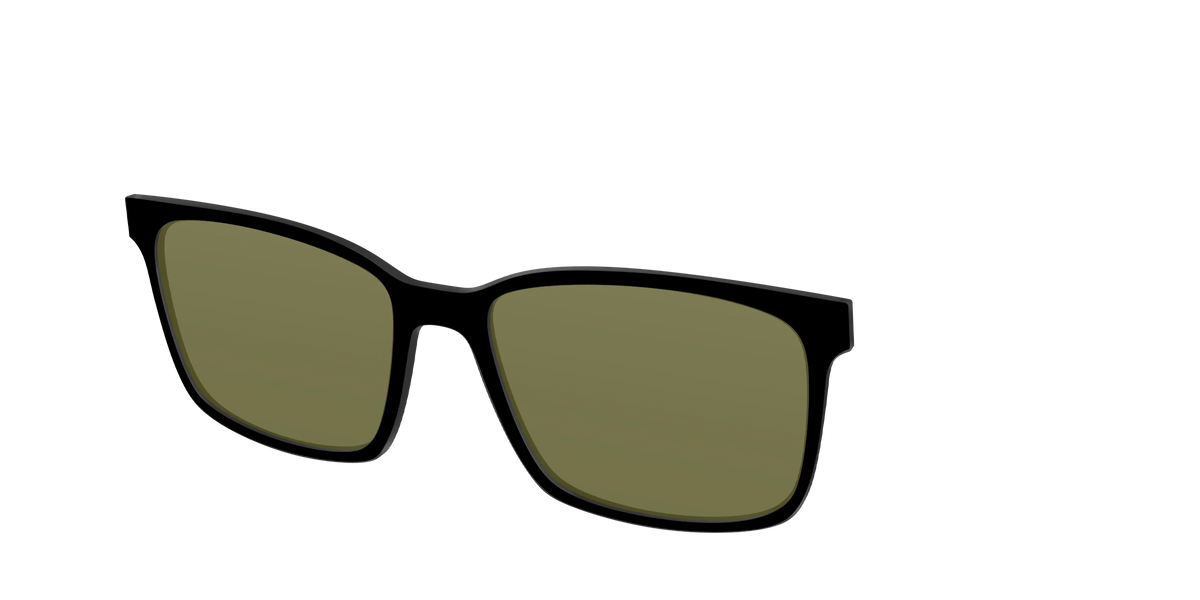 The Black with Green Racquet Sport Lens