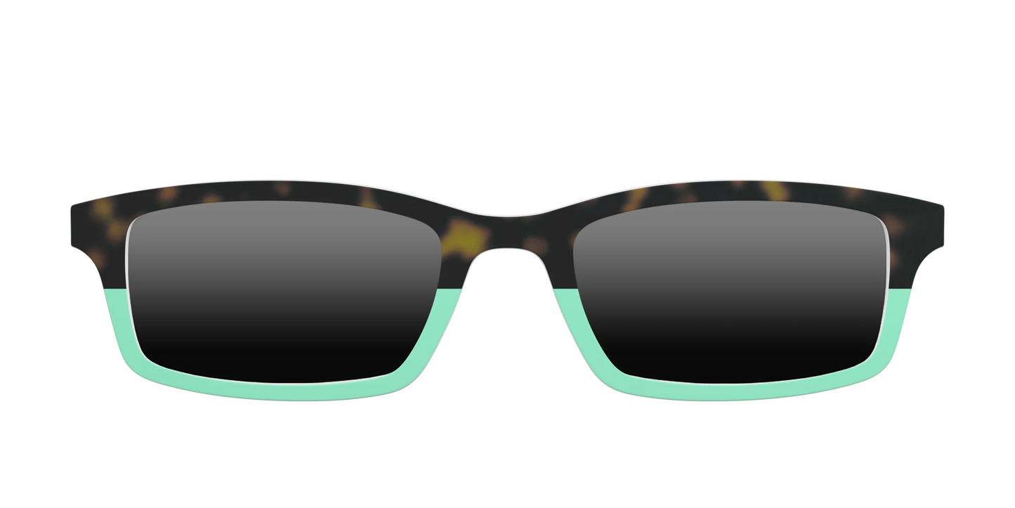 The Polarized Matcha Split Sun Top