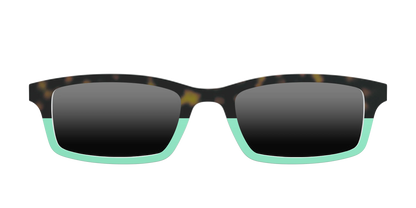 The Polarized Matcha Split Sun Top