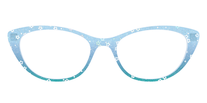 The Sky Blue Crystal with Daisy Glitter