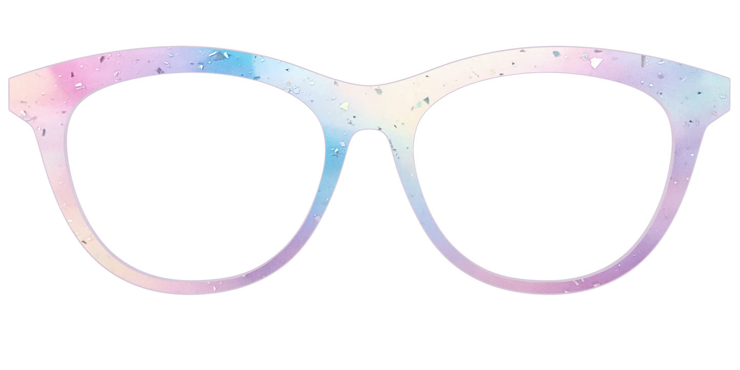 The Dreamy Pastel with Holographic Glitter