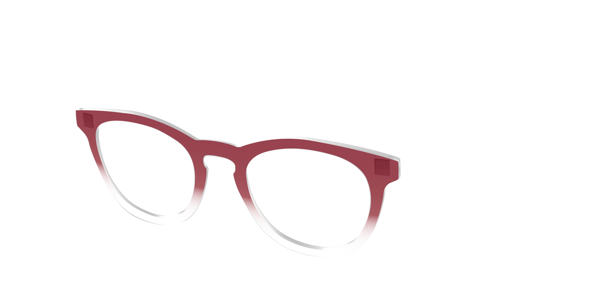 The Burgundy Gradient Crystal