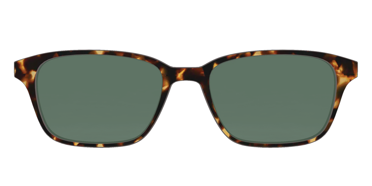 The Non-Polarized Green Tortoise Sun Top