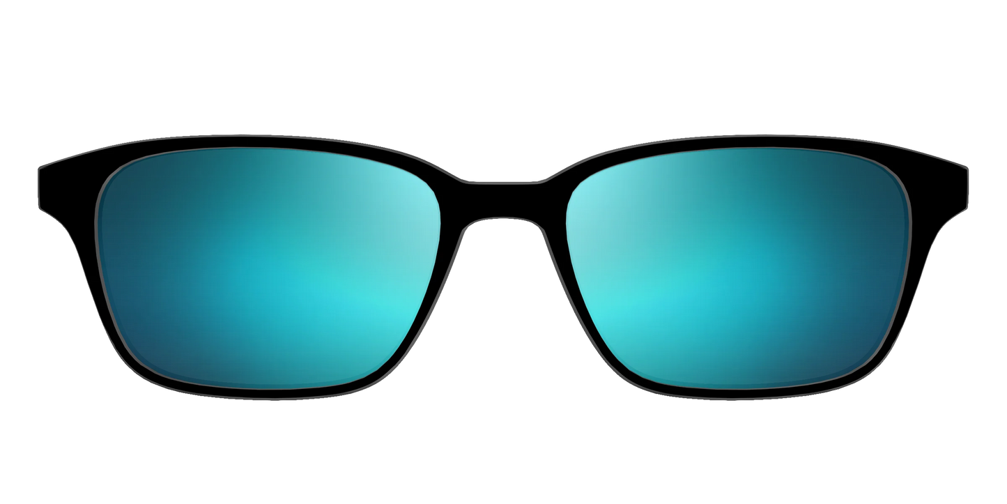 The Polarized Blue Reflective Sun Top