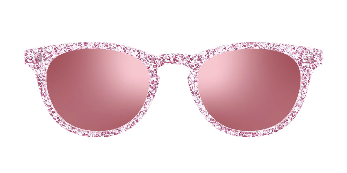 The Polarized Rose Gold Sparkle Sun Top