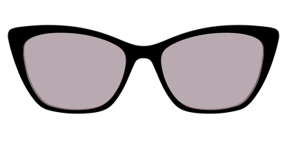 The Black with Gray Gaming Lens