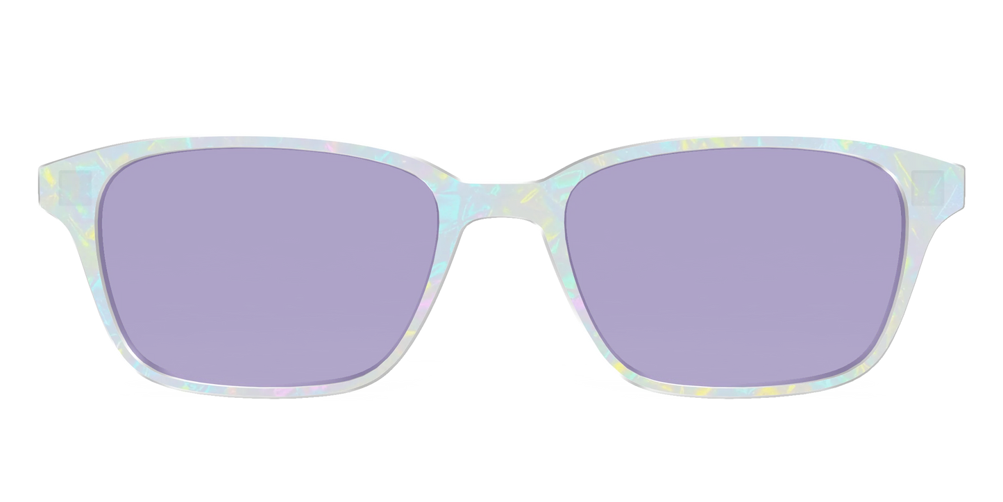 The Dazzling Opal with Celestial Purple Lens