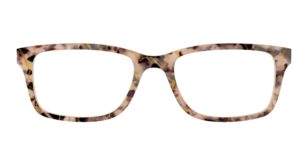 The Almond Tortoise with Gold Streaks