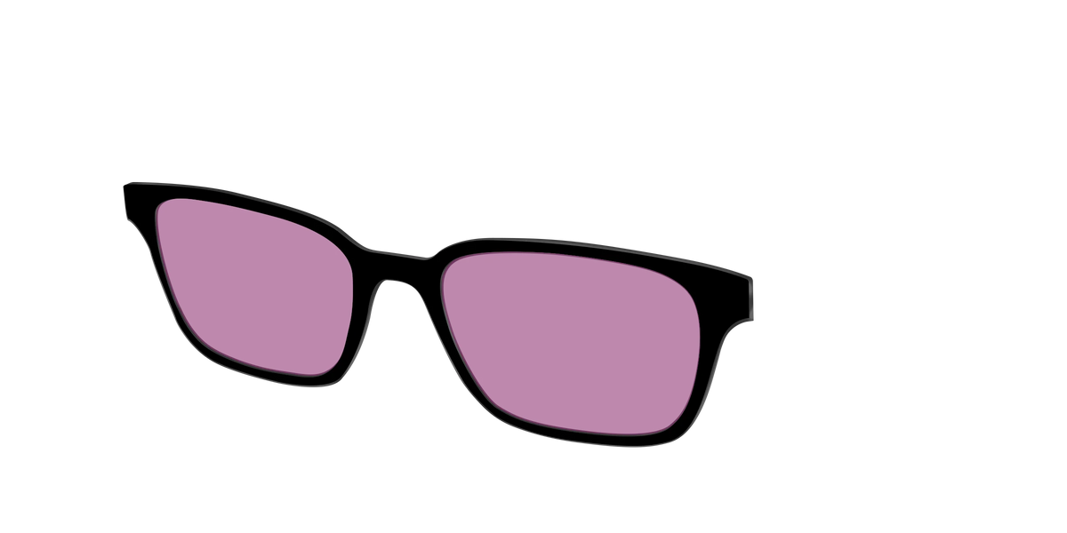The Black with Pink Racquet Sport Lens