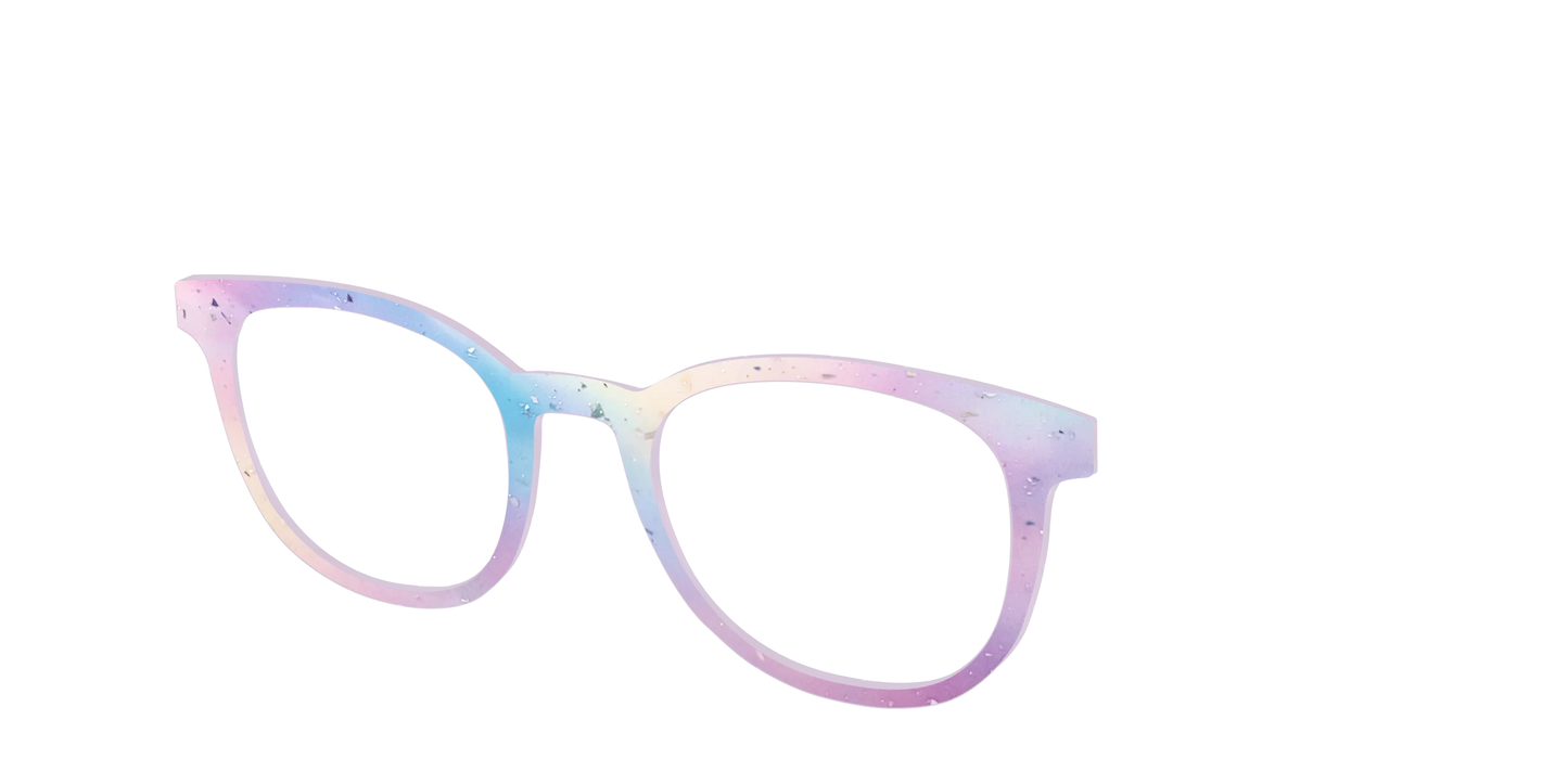 The Dreamy Pastel with Holographic Glitter