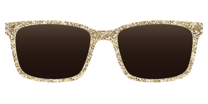 The Polarized Champagne Sparkle Sun Top