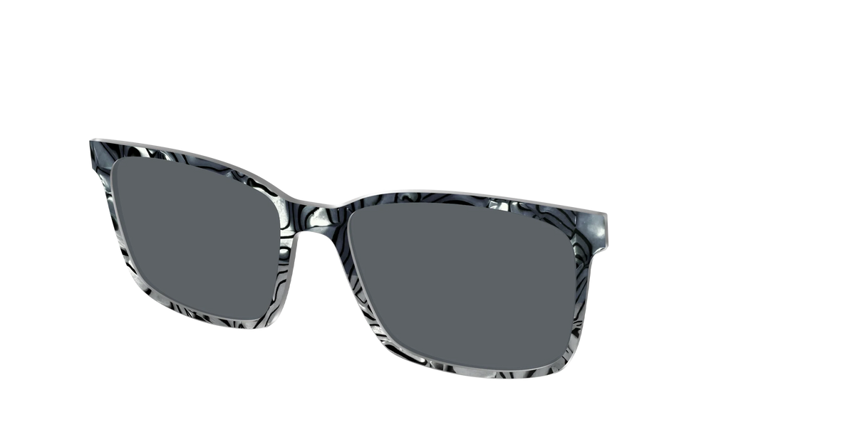 The Polarized Zebra Pearl Split Sun Top
