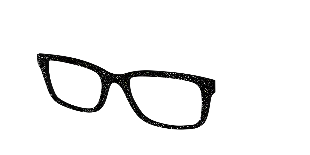 The Black Holographic Mini Dot