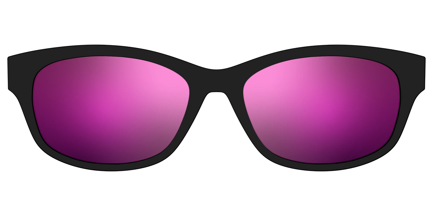The Polarized Pink Reflective Sun Top