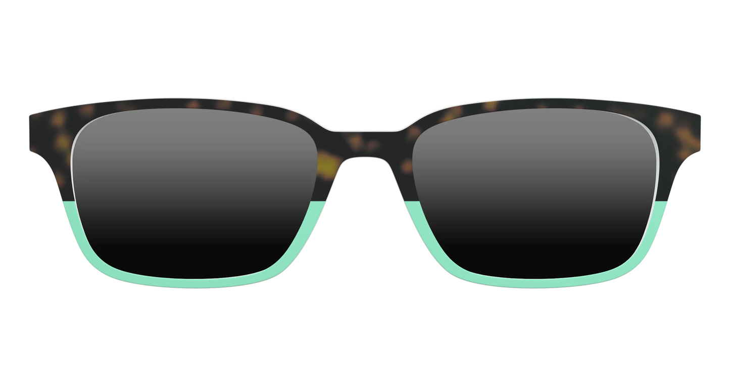 The Polarized Matcha Split Sun Top