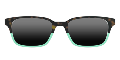 The Polarized Matcha Split Sun Top