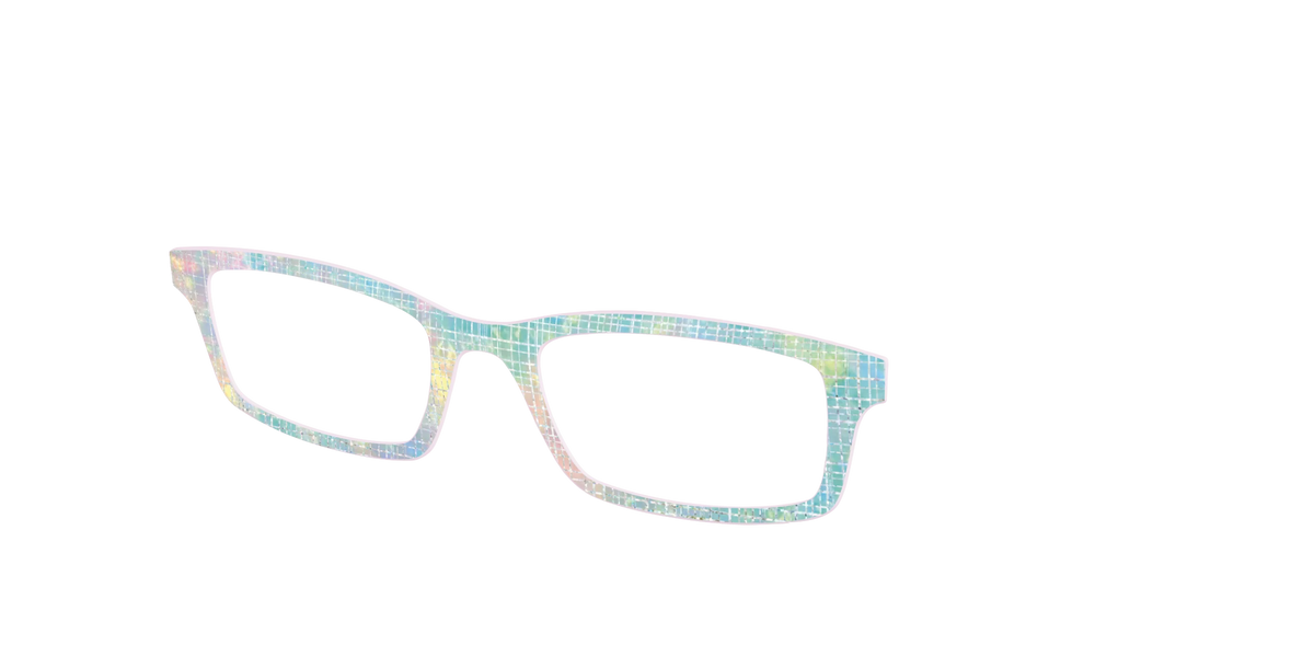 The Pastel Gradient with Holographic Hatching