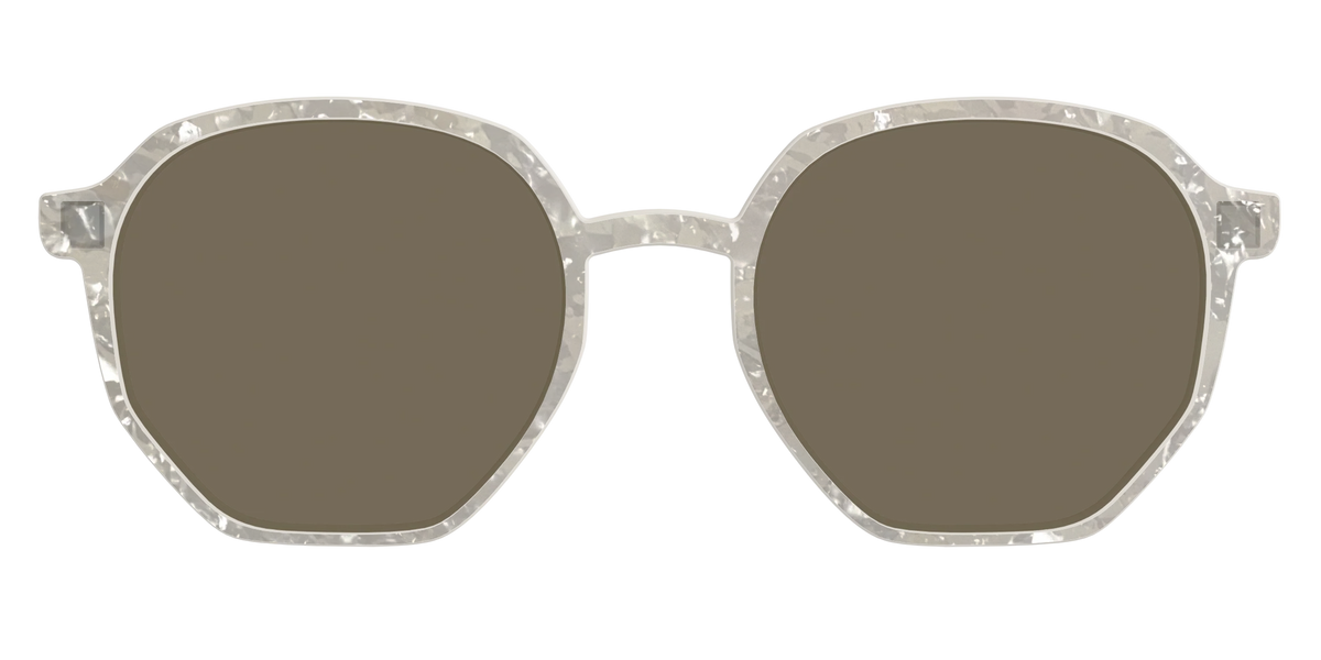 The Polarized White Quartz Pearl Sun Top